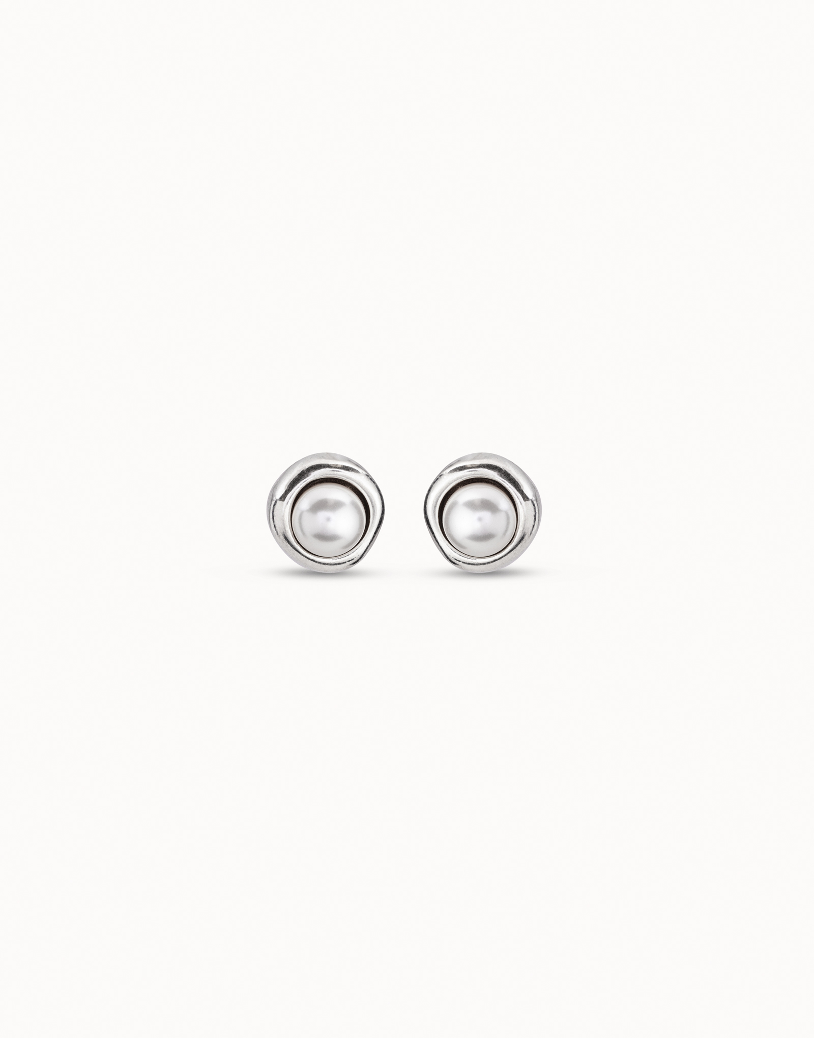 Orecchini con perla placcati argento Sterling, Argent, large image number null