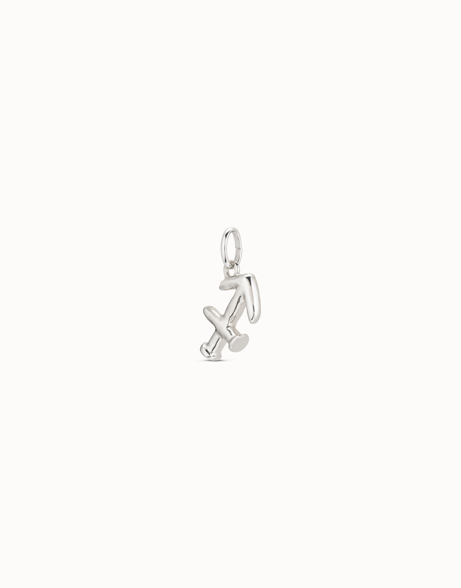 Charm placcato argento Sterling a forma di segno sagittario, Argent, large image number null