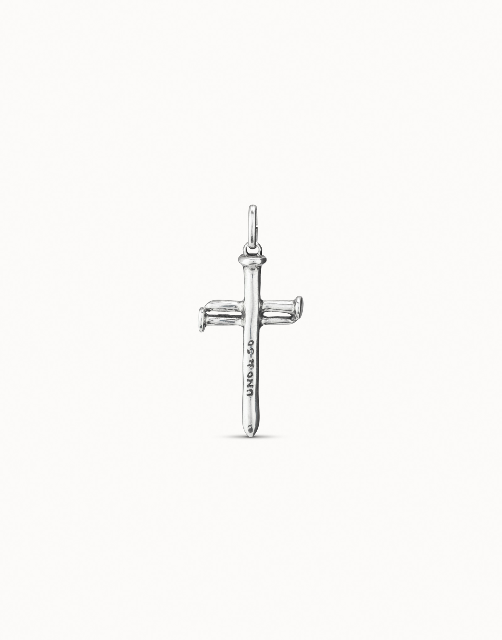 Charm croce grande placcato argento Sterling, Argent, large image number null