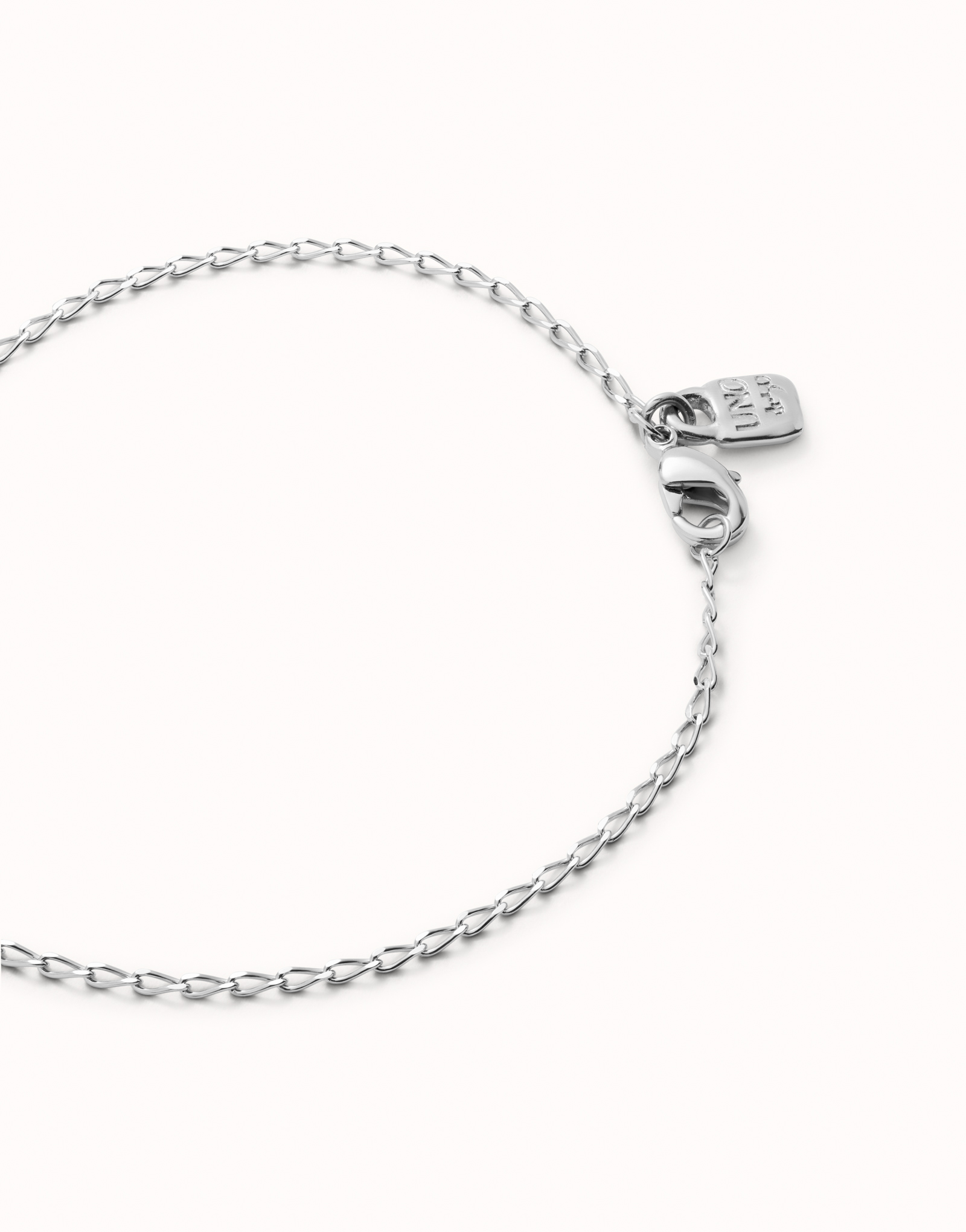 Bracciale con maglie ovali placcato argento Sterling., Argent, large image number null