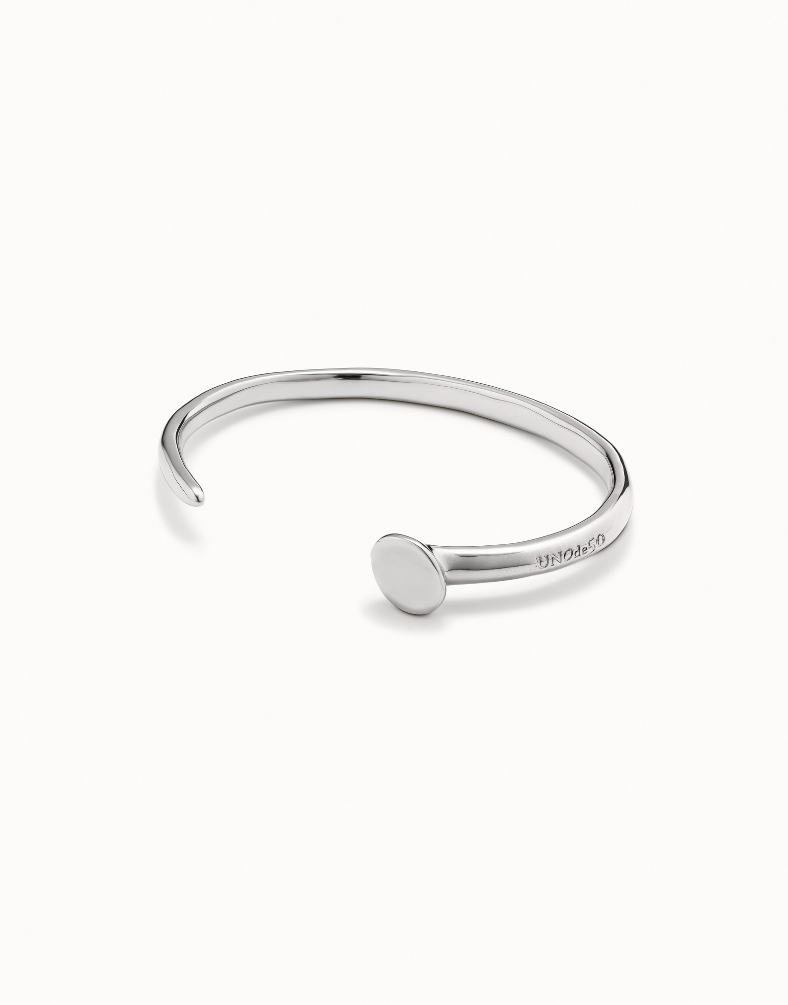 Bracciale placcato argento Sterling a forma di chiodo, Argent, large image number null