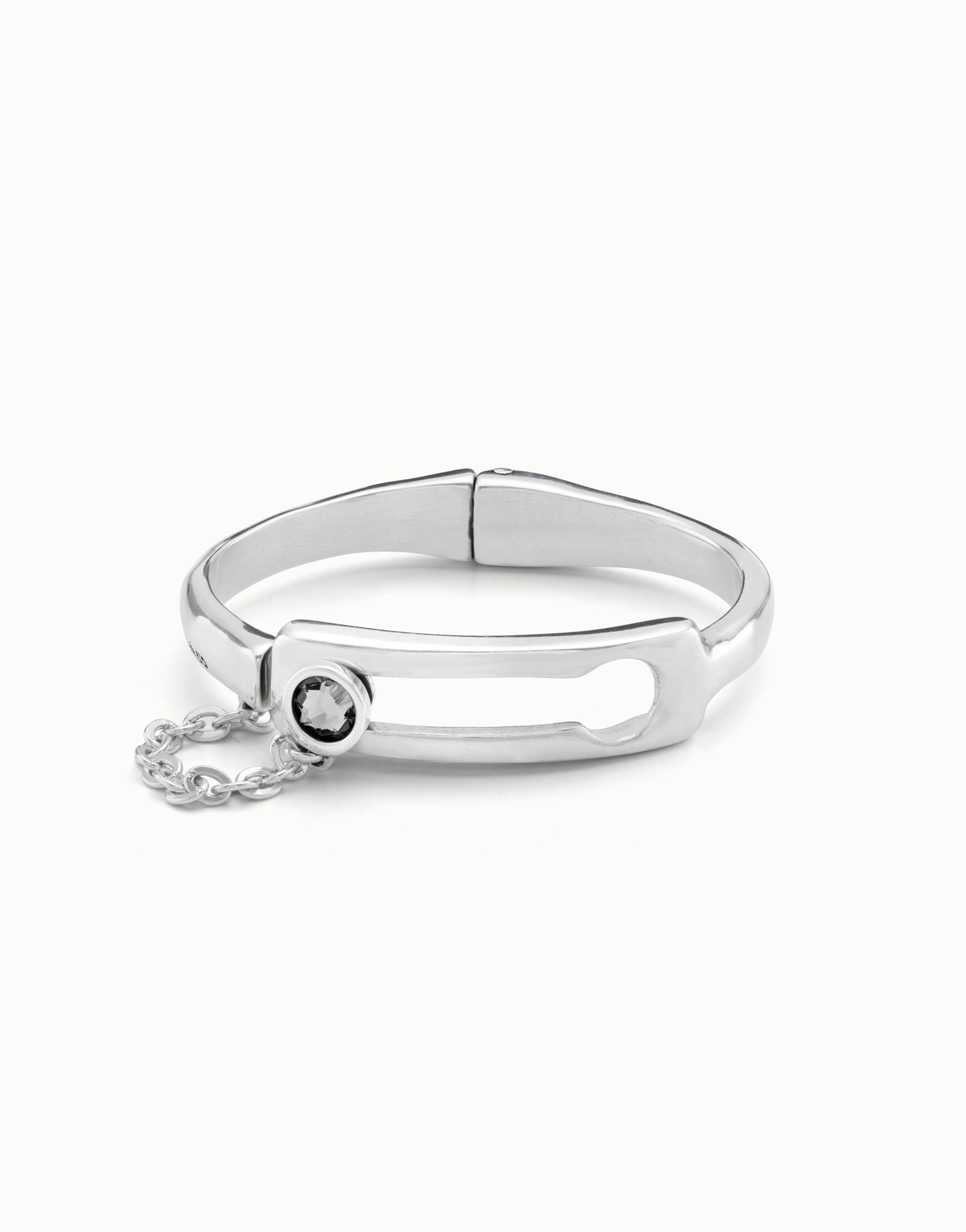 Bracciale rigido placcato argento Sterling, Argent, large image number null